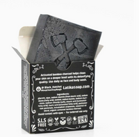 BEAR soap: charcoal