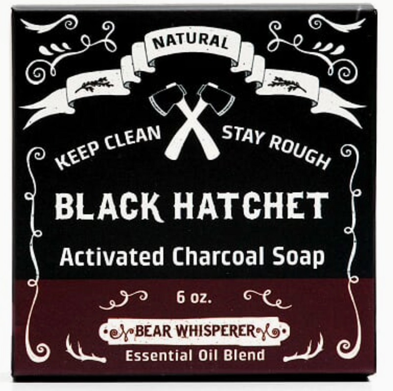 BEAR soap: charcoal