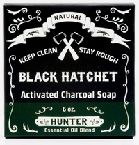 HUNTER soap: charcoal
