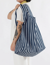 Navy Stripe : BAGGU bag