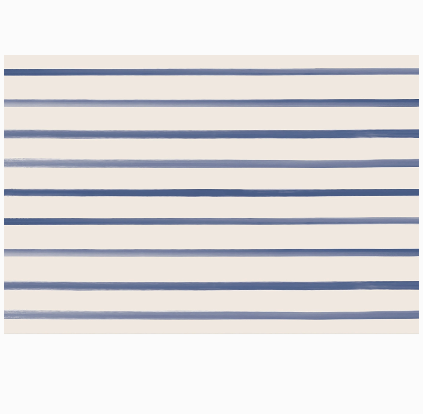 navy stripe : paper placemats