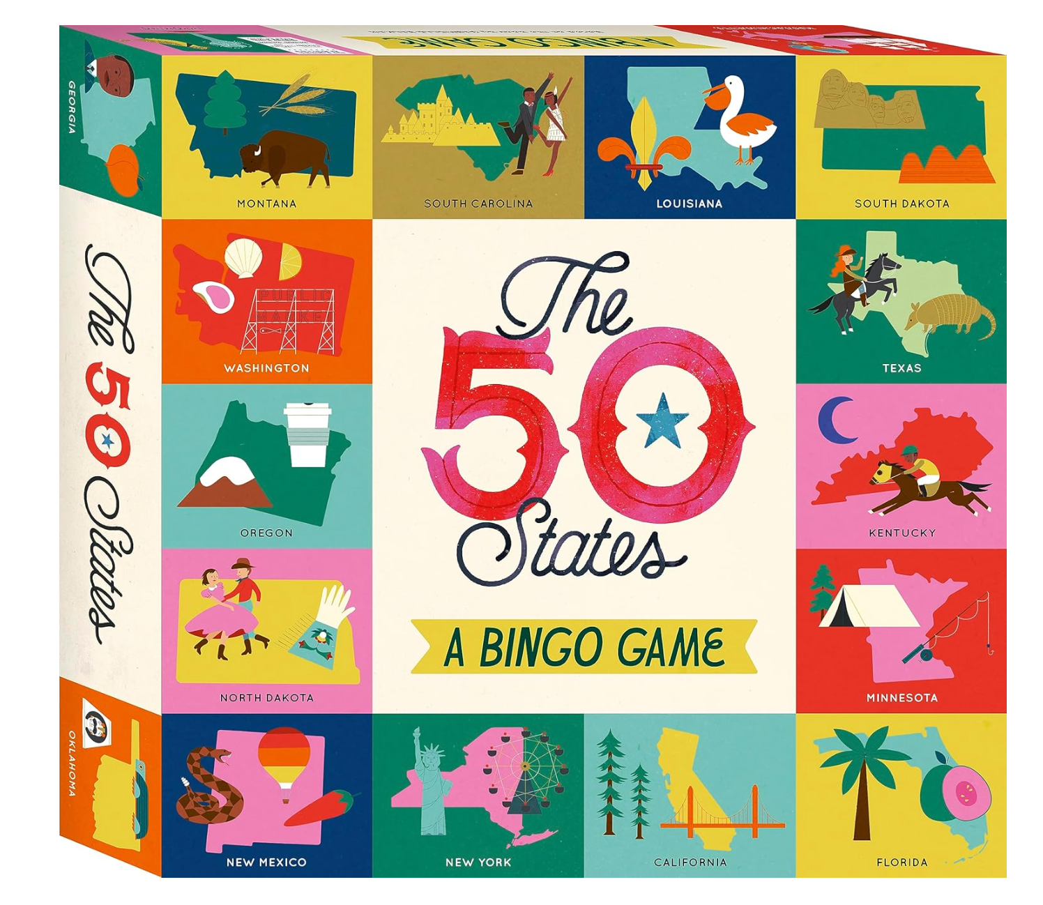 The 50 States Bingo Game: A Bingo Game for Explorers