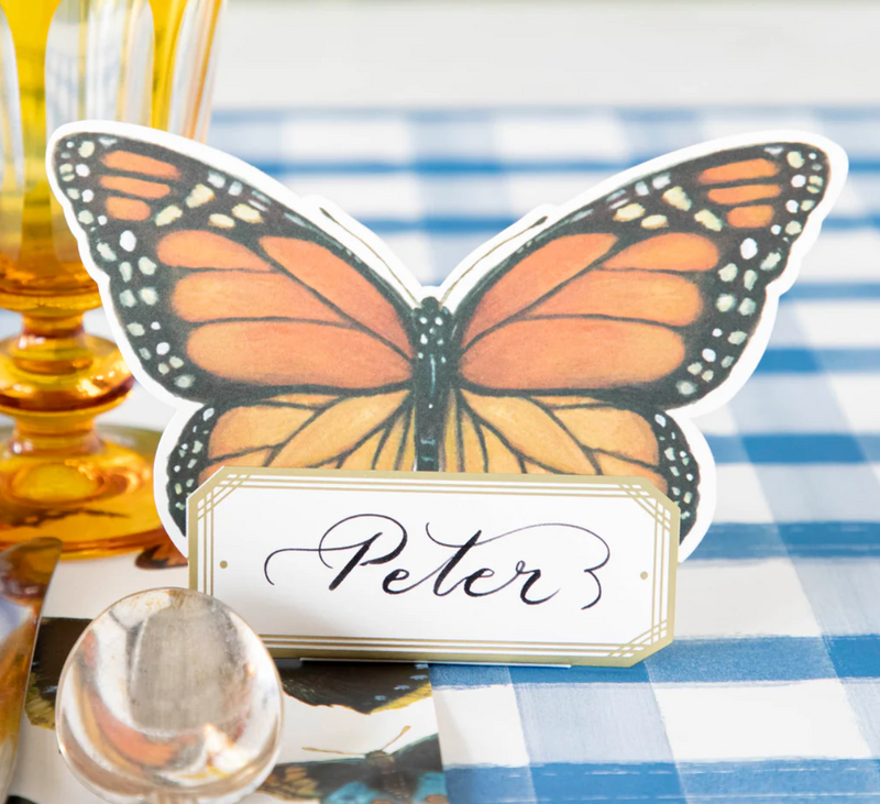 place card butterfly