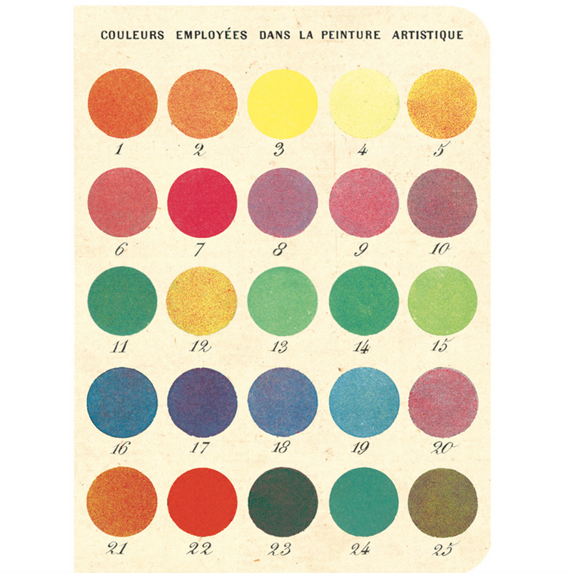 color wheel: mini notebook 3 set