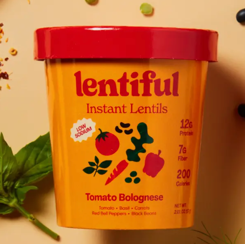 Low Sodium Tomato Bolognese Instant Lentils