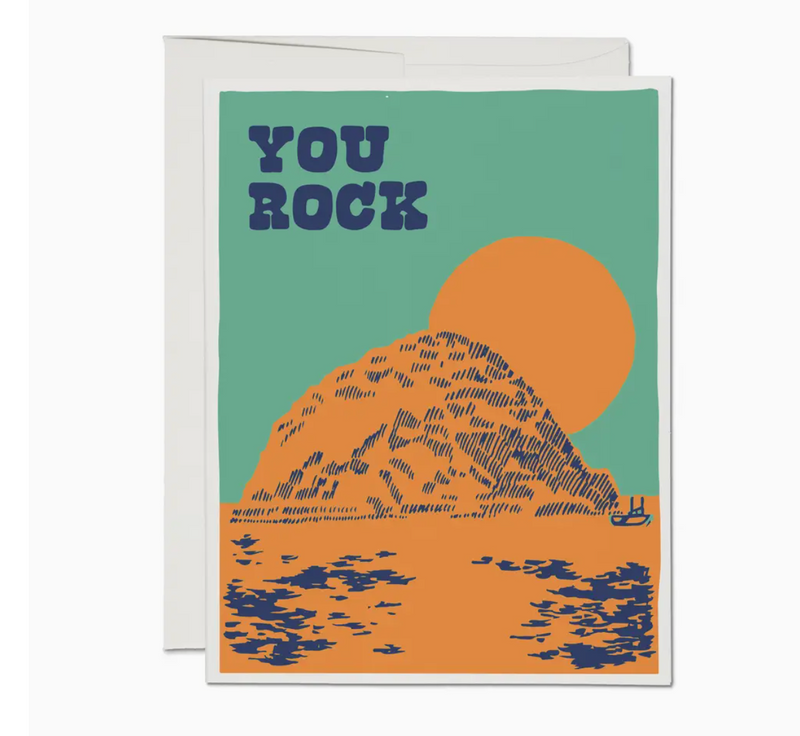 you rock card