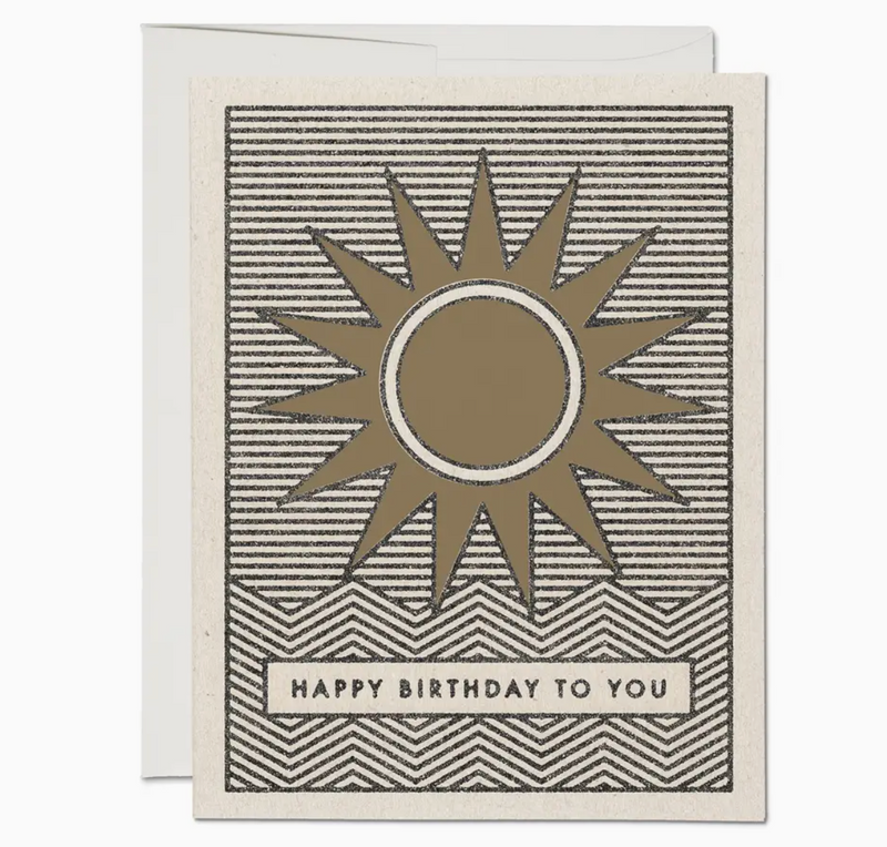 sunshine birthday card