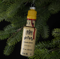 Bitters Bottle Cocktail Holiday Ornament Christmas Decor