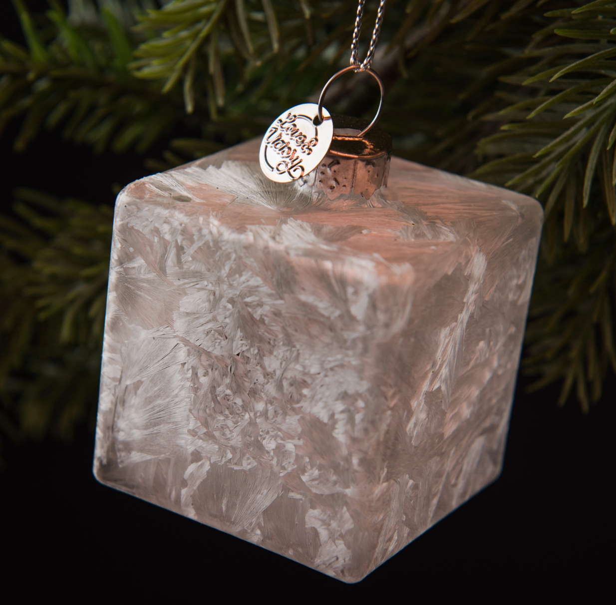 ice cubes Holiday Ornament Christmas Decor