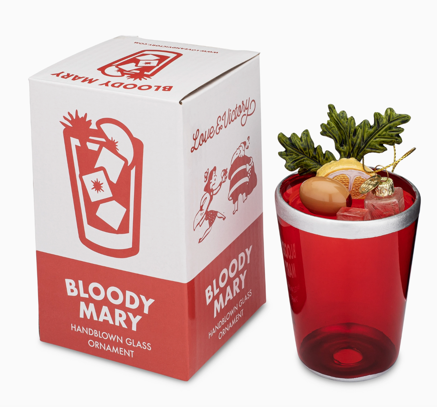 bloody mary Holiday Ornament Christmas Decor