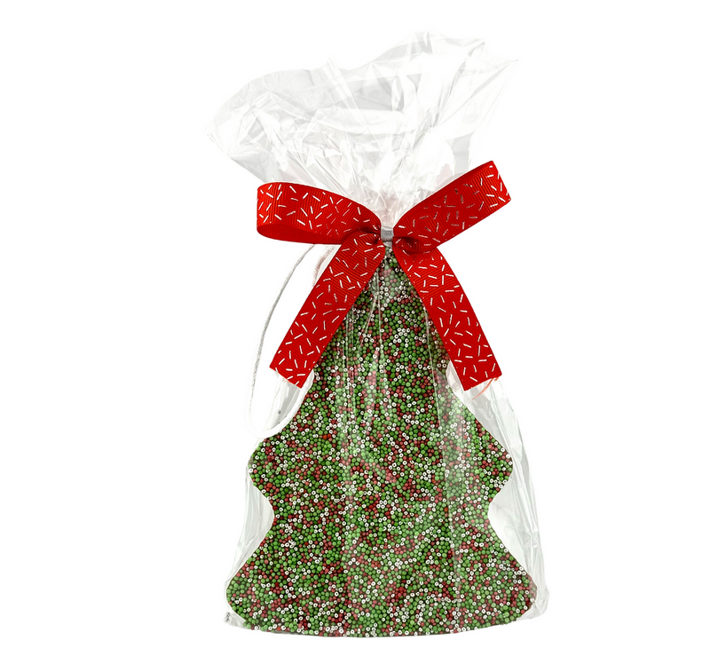 green tree ornament chocolate