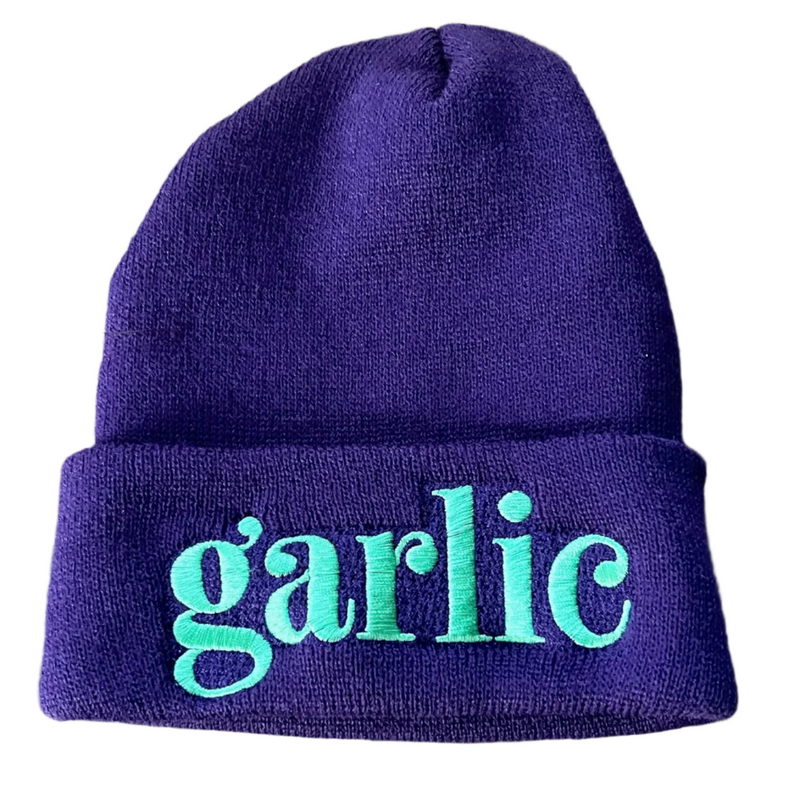 garlic Knit Beanie Winter Hat