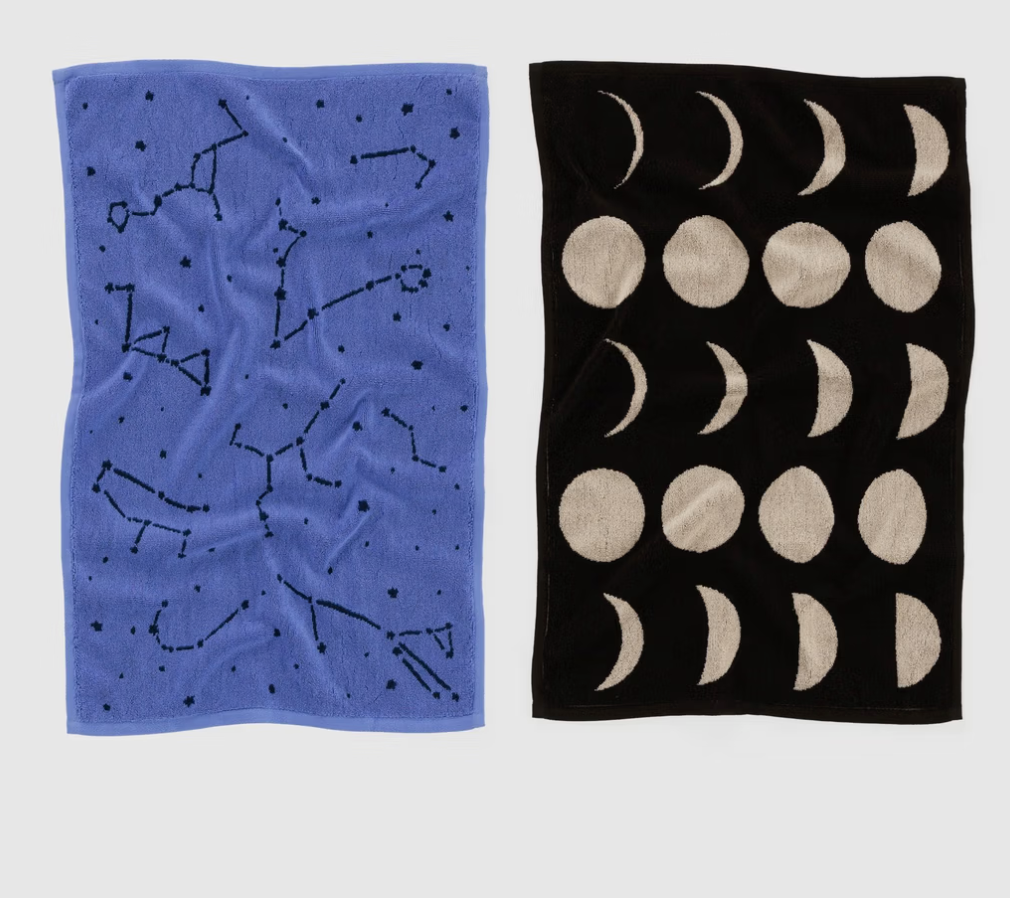 hand towel: set night sky