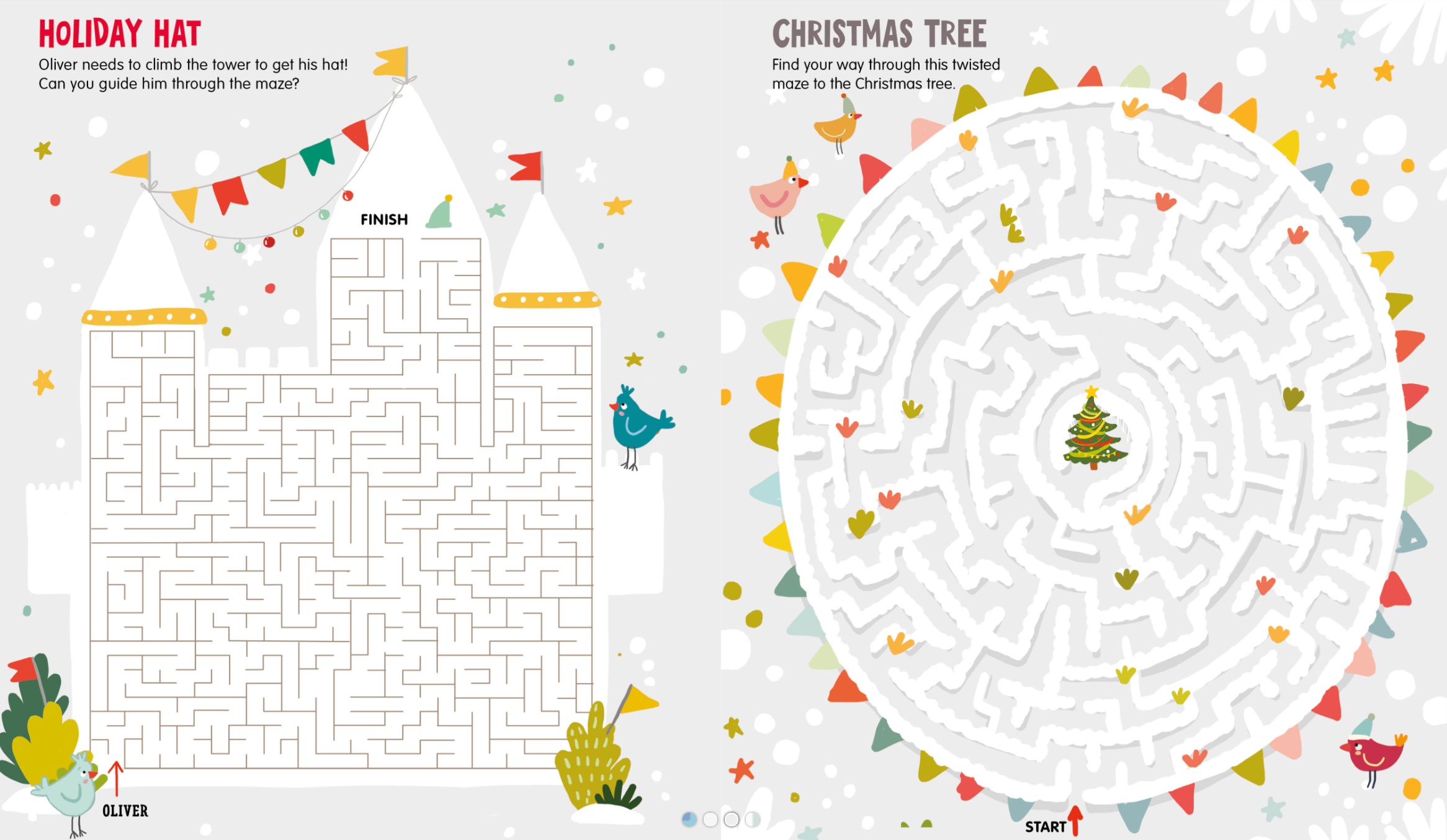 mazes for winter