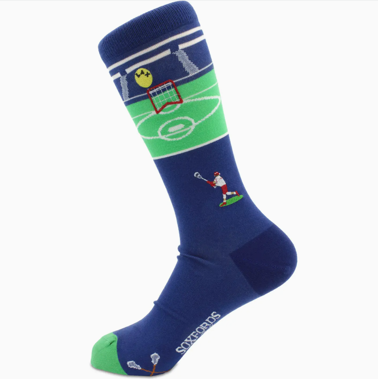 WHIP it lacrosse embroidered socks