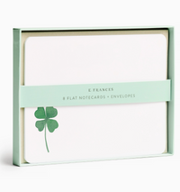 shamrock Flat Notes (Boxed Set of 8 Notecards)