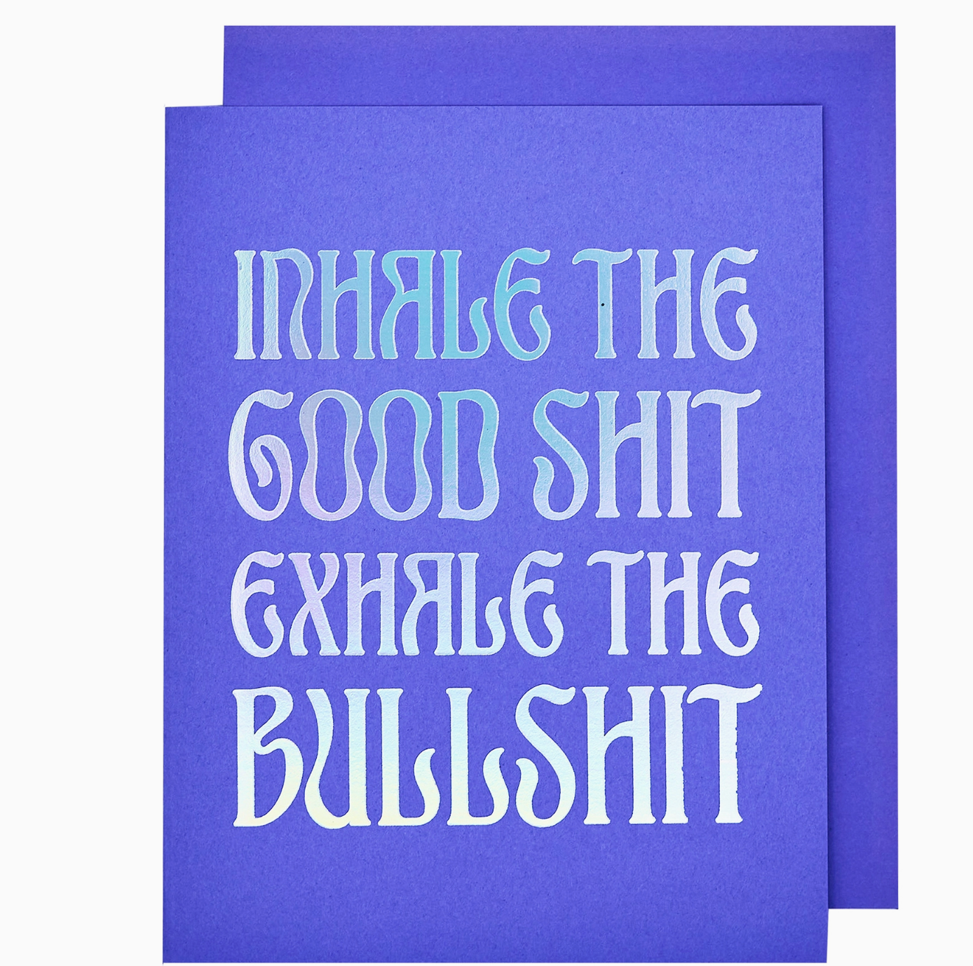 Inhale Exhale Friendship Card