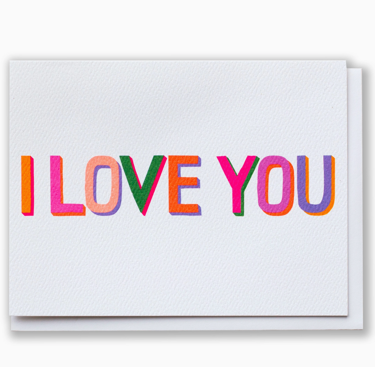 I love YOU Note Card