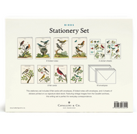 birds stationery set