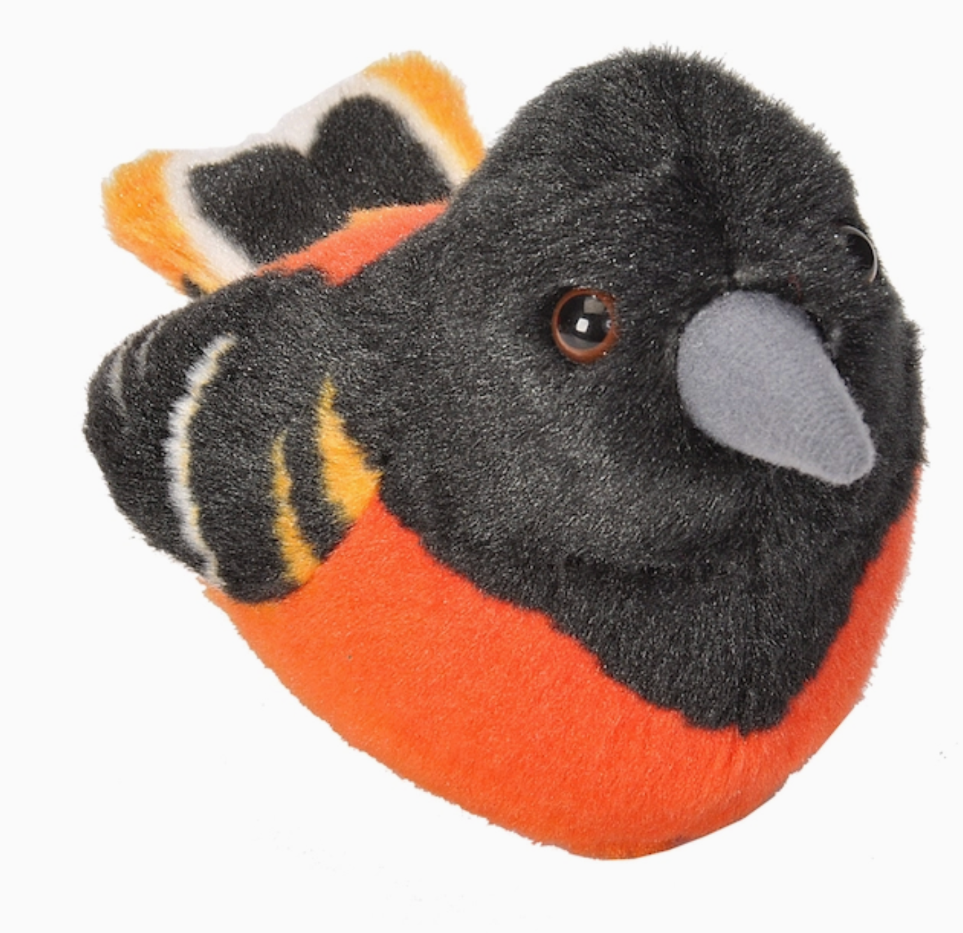 Baltimore Oriole Stuffed Animal W Sound 5.5"