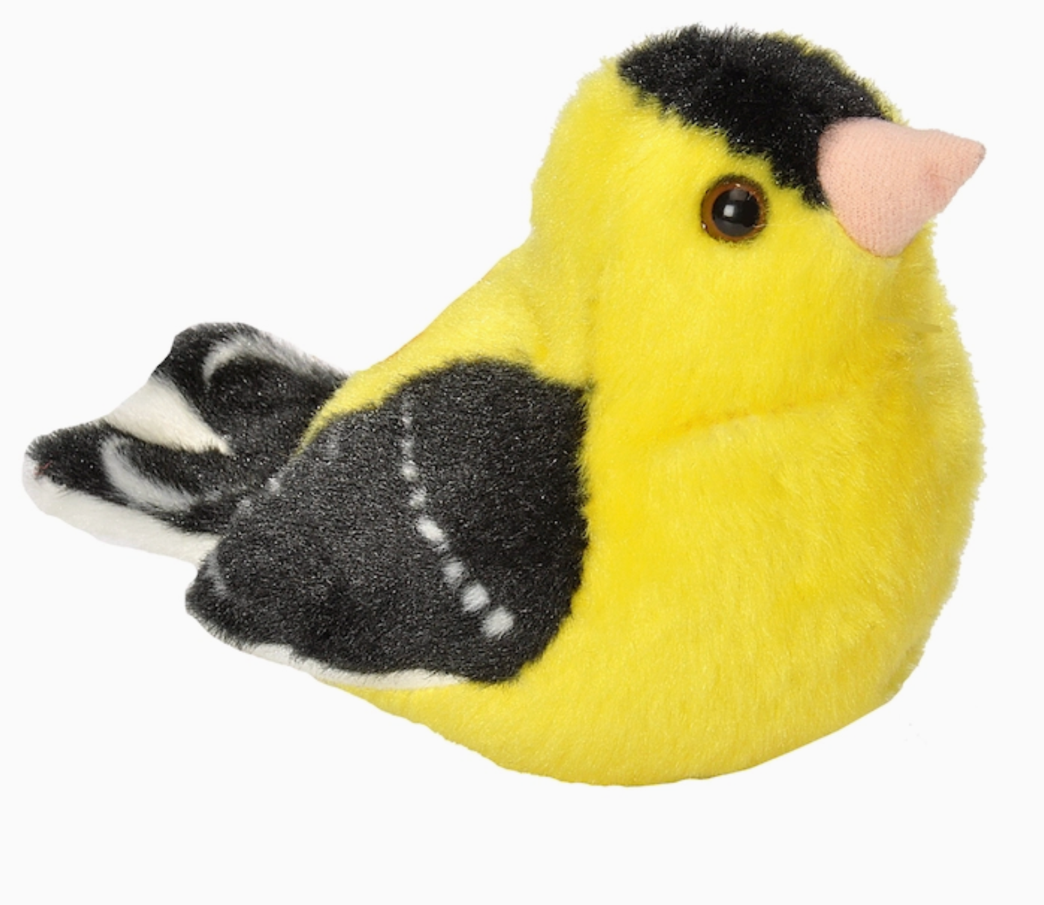 Goldfinch Stuffed Animal W Sound 5.5