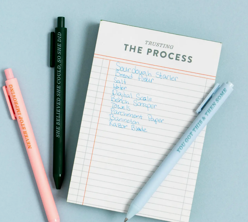 Trusting the Process 4x6 Notepad