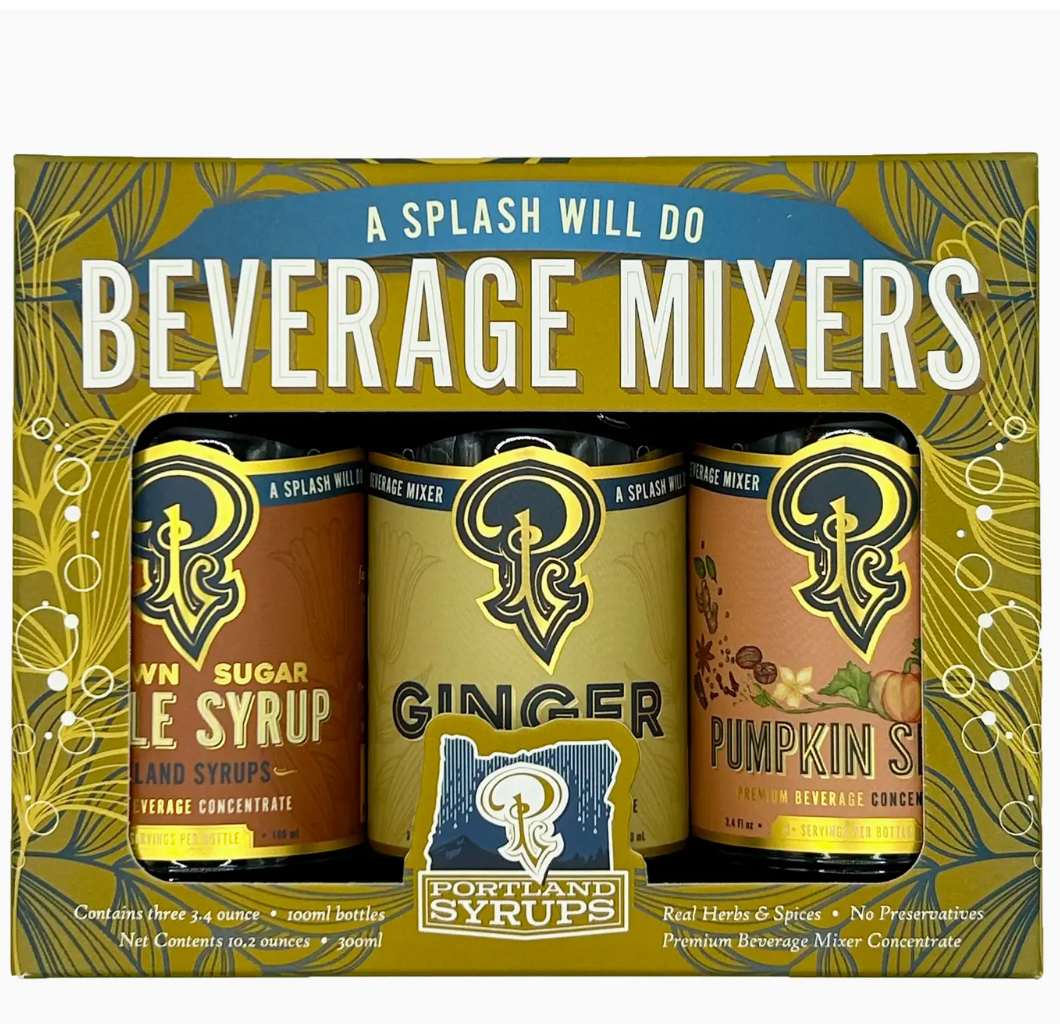 Fall Beverage syrup gift set