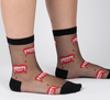 bite me: sheer crew sox