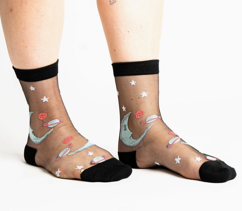 once in a blue moon: sheer crew sox
