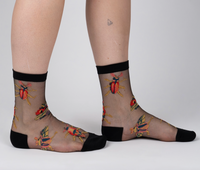 beetles: sheer crew sox