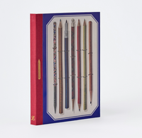 Vintage Pencils -Lay Flat Journal - A5