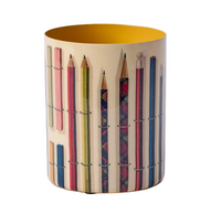 enamel pot: Vintage Pencils
