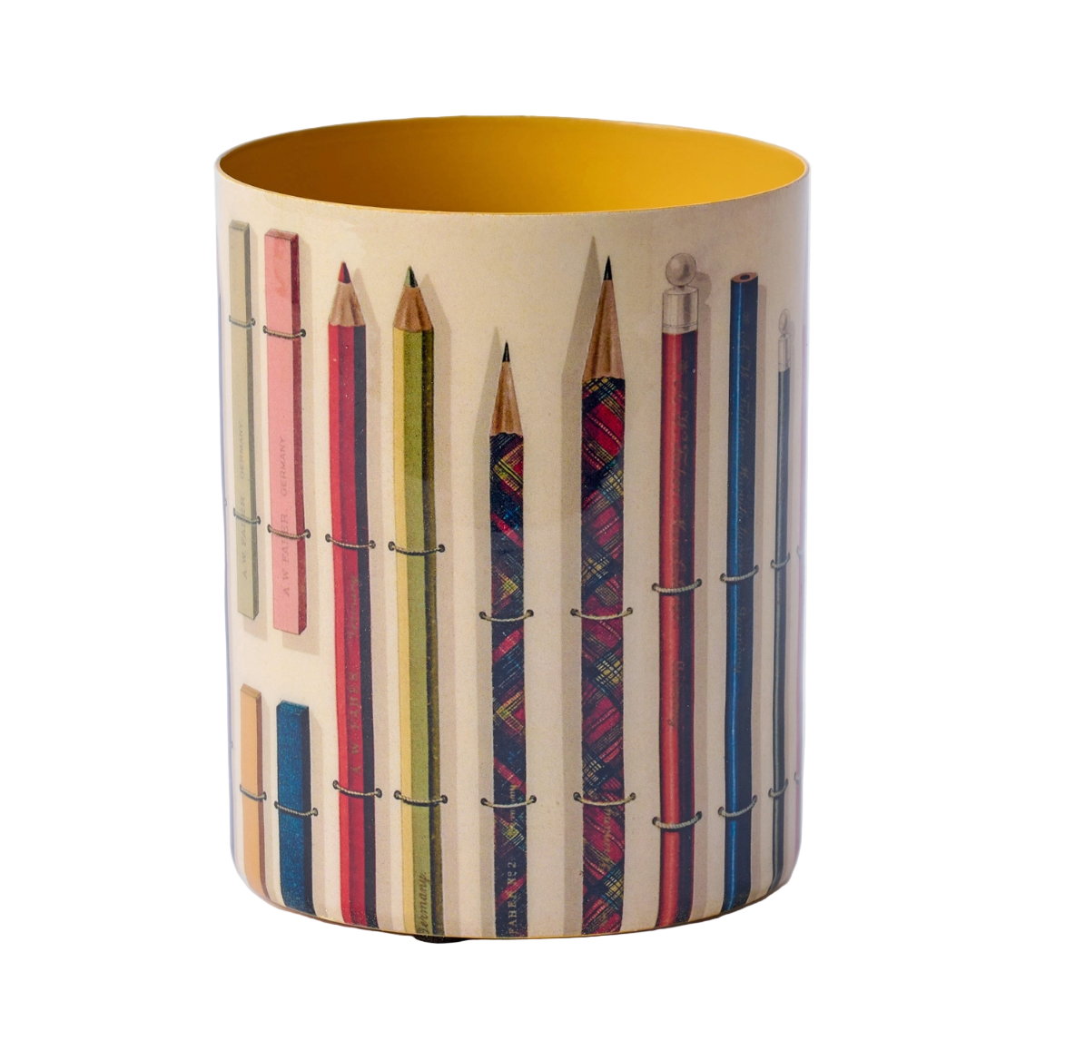 enamel pot: Vintage Pencils