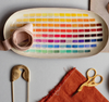 oval tray: Nomenclature of Colors