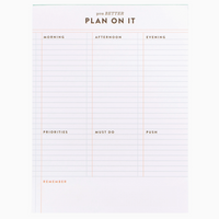 plan on it