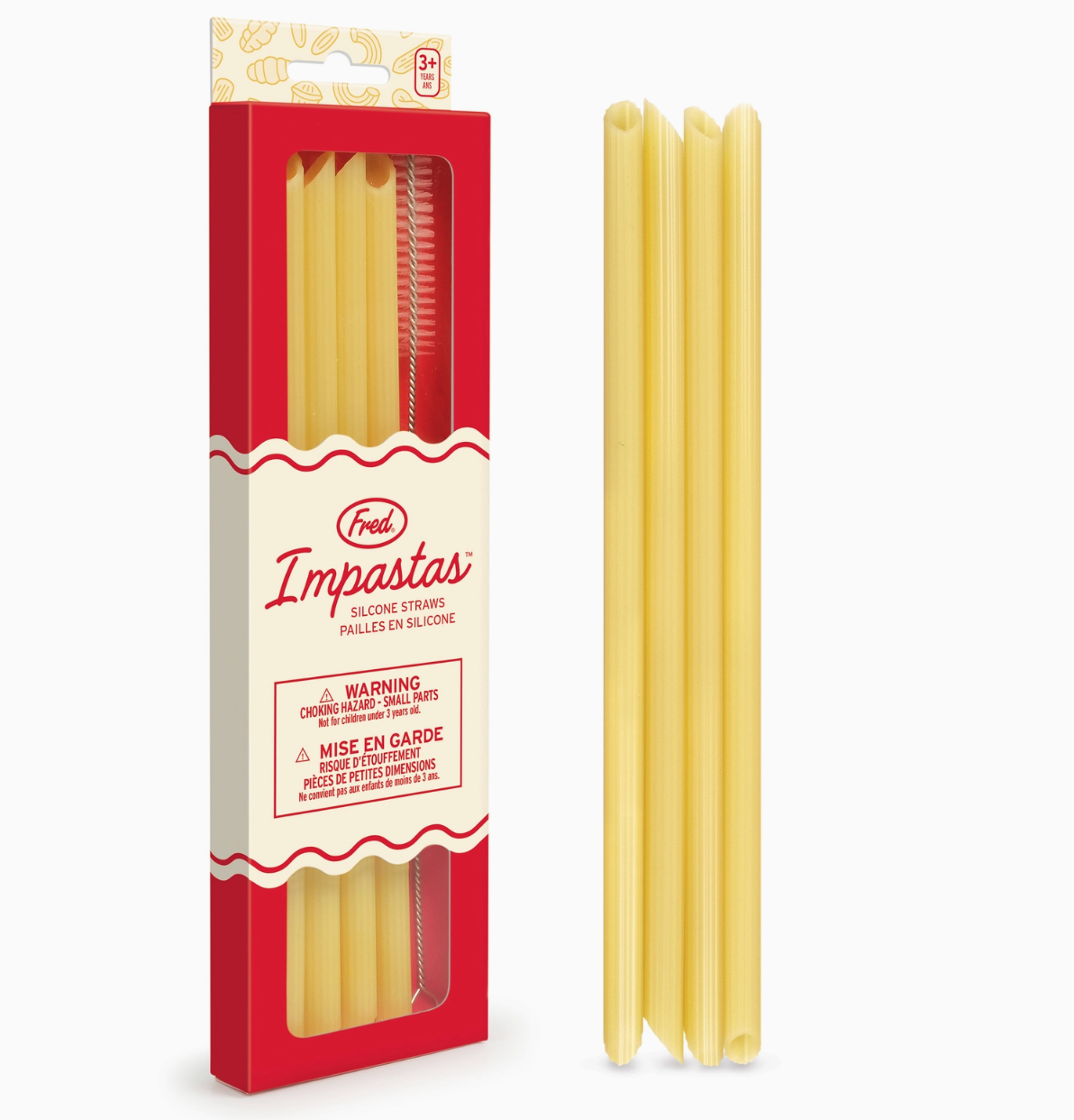 Impastas - Silicone Pasta Straws - Set of 4
