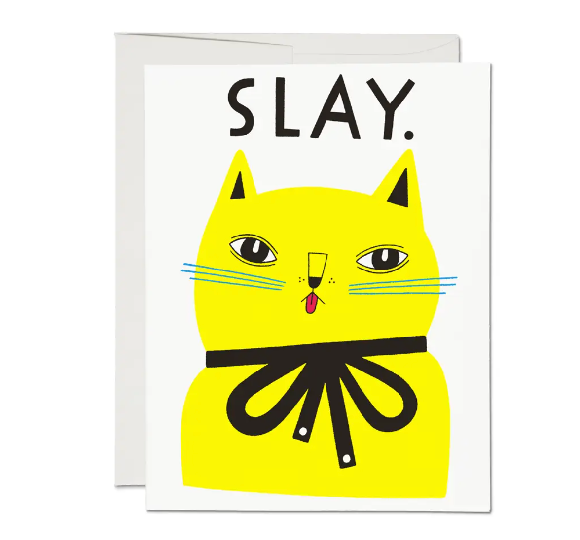 SLAY greeting card
