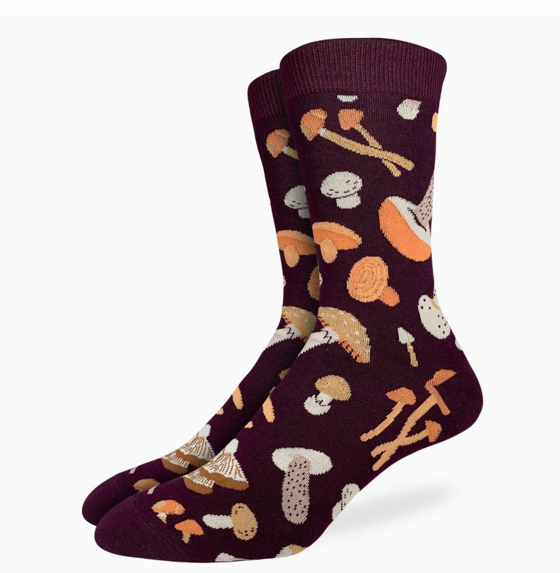 woodland mushrooms Socks : men's