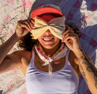 Comfort Food - Farfalle Pasta Eye Pillow, Lavender Scented