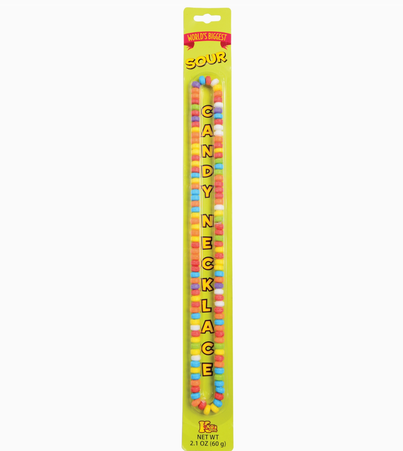 Biggest Sour Candy Necklace