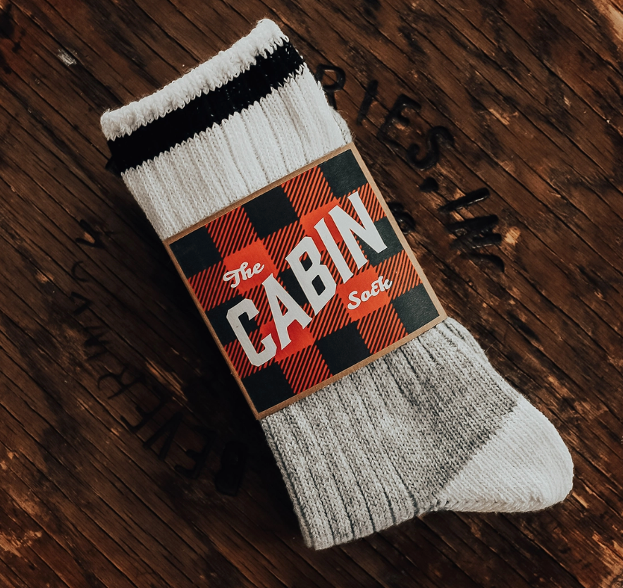 The Upcycled Wool Cabin Sock