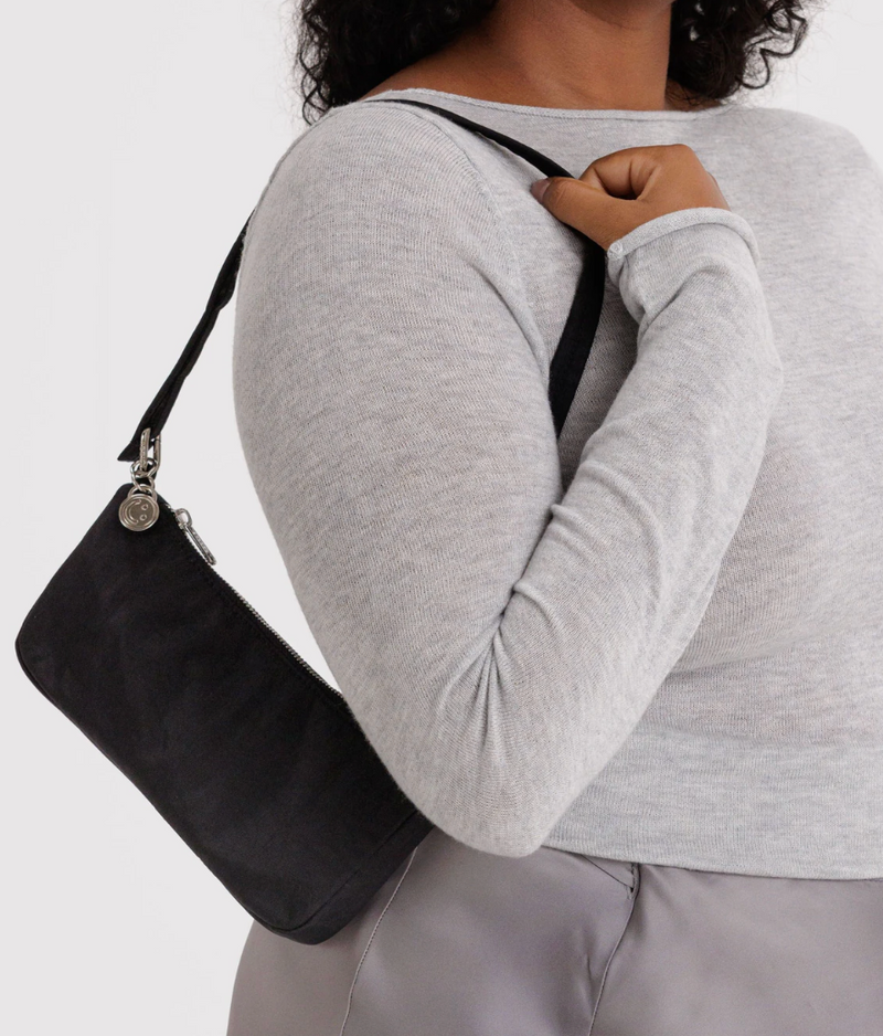 Black Nylon Pochette