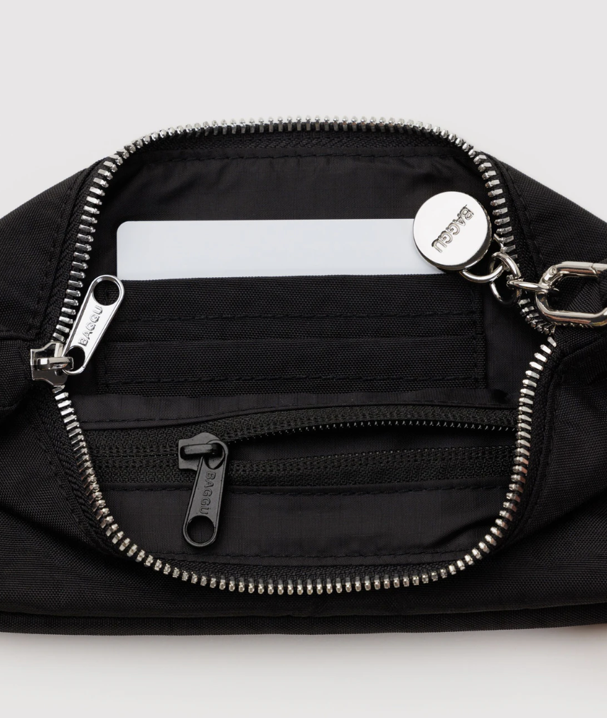 Black Nylon Pochette