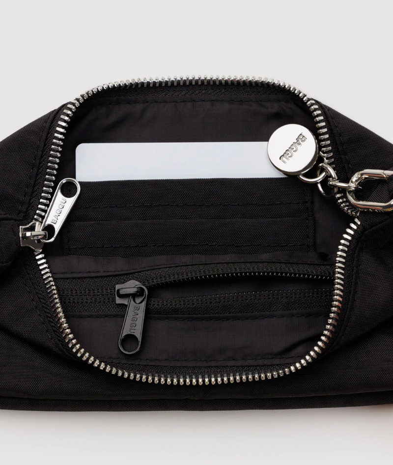 Black Nylon Pochette