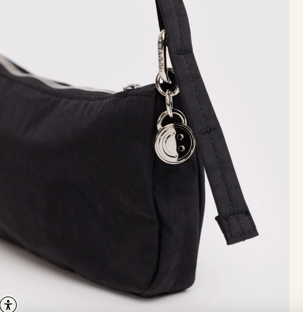 Black Nylon Pochette