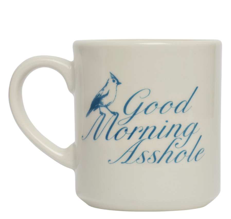 good morning asshole mug