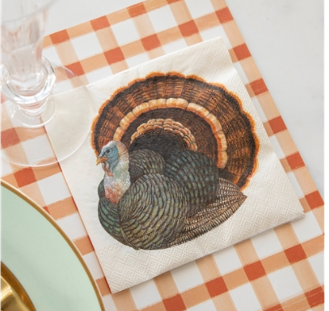 turkey: napkin (+ sizes)