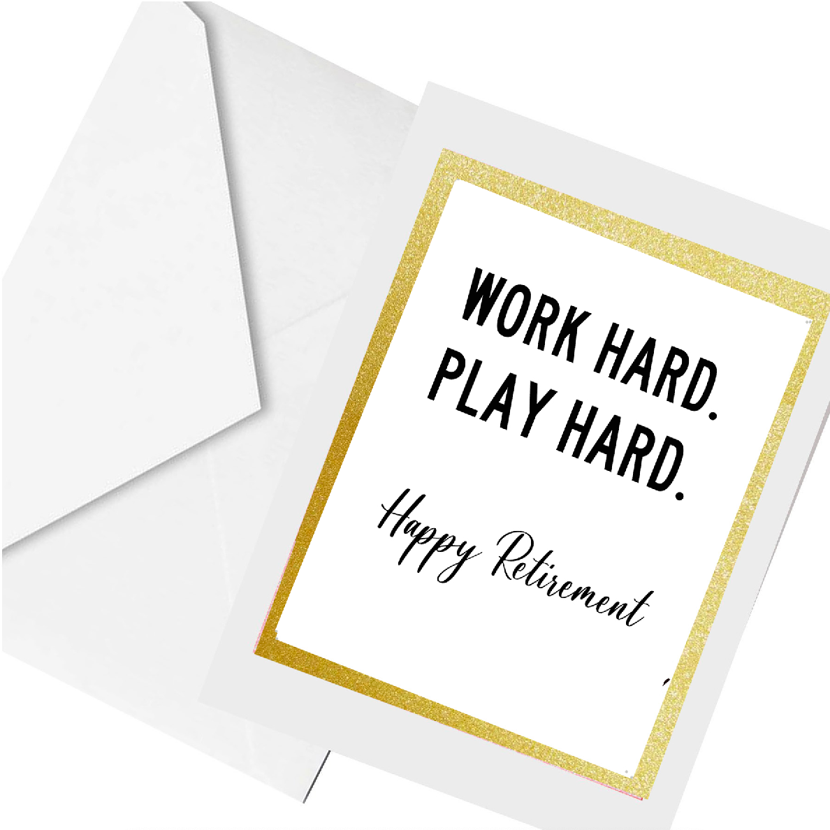 retired... greeting card