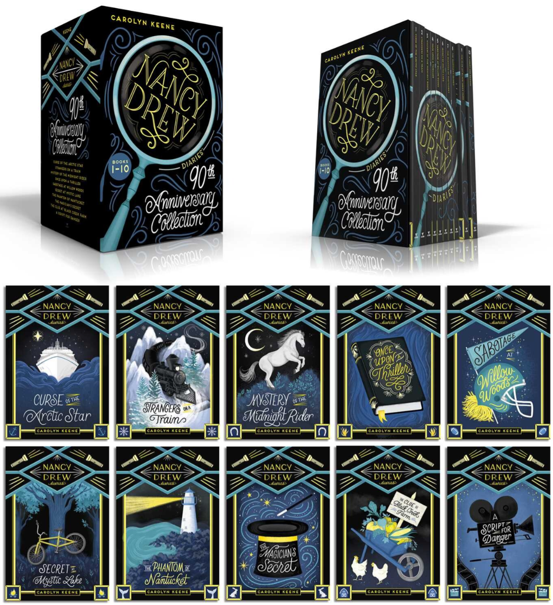 Nancy Drew Diaries 90th Anniversary Collection (Boxed Set)