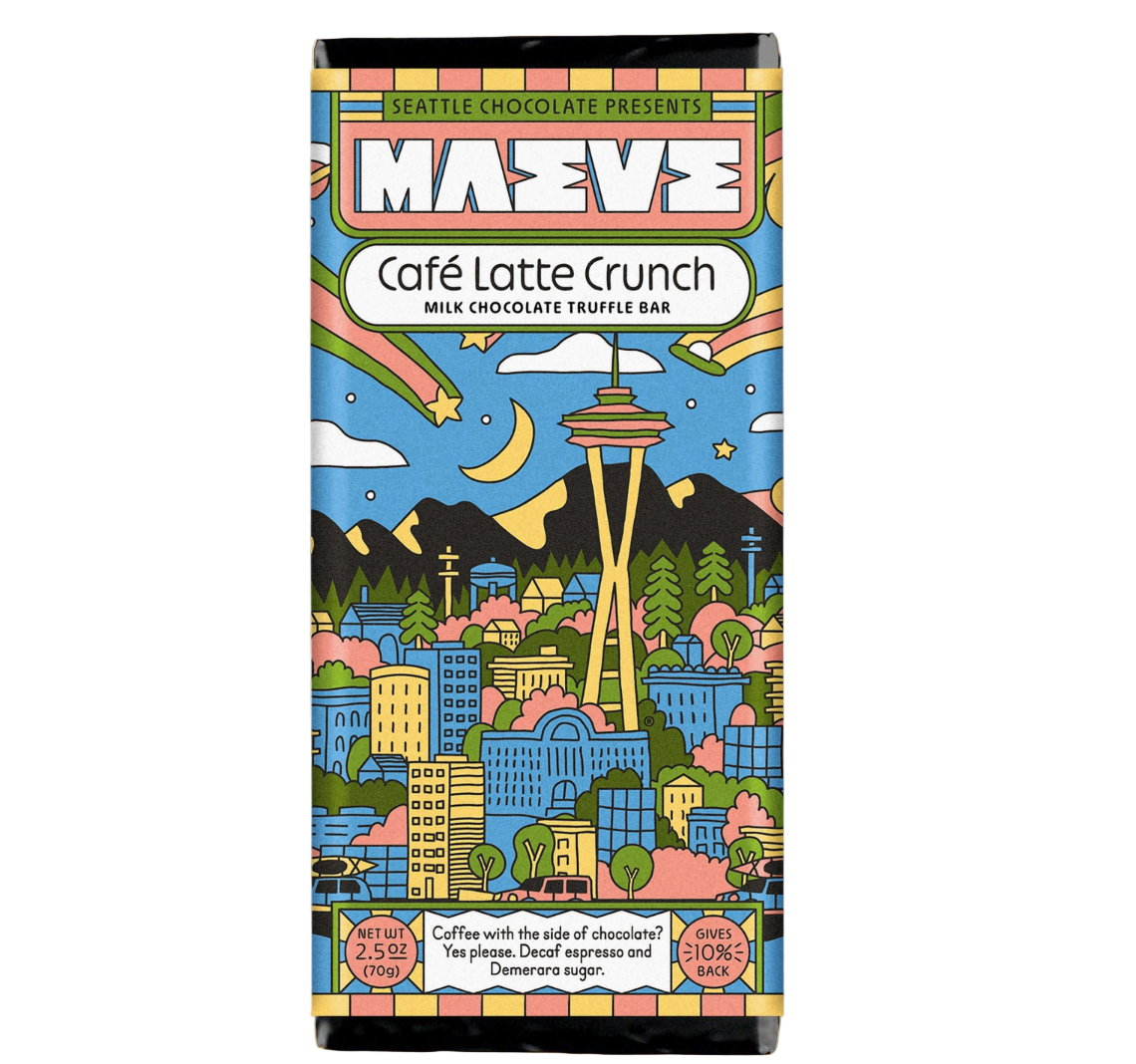 Café Latte Crunch Truffle Bar